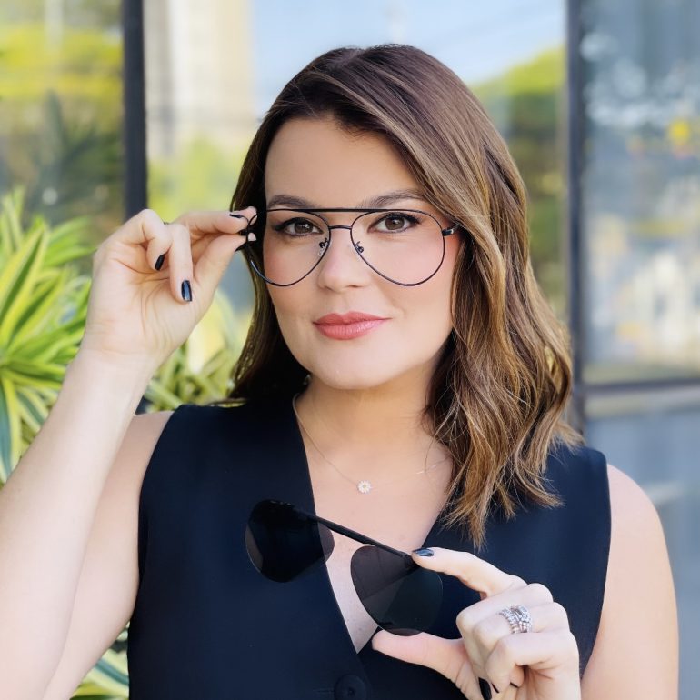 safine com br oculos 2 em 1 clip on feminino aviador prata clara