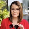 safine com br oculos 2 em 1 clip on feminino redondo preto e rose aurora