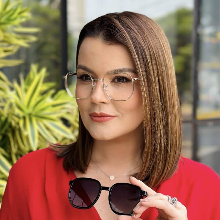 safine com br oculos 2 em 1 clip on hexagonal dourado amanda 1