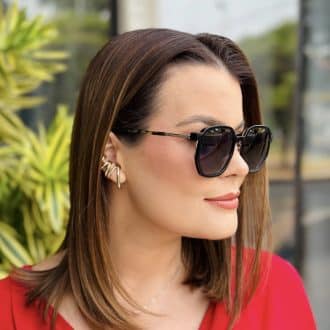 safine com br oculos 2 em 1 clip on hexagonal dourado amanda 7