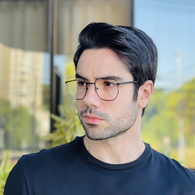 safine com br oculos 2 em 1 clip on masculino hexagonal preto ronan 5