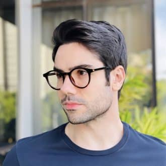 safine com br oculos 2 em 1 clip on masculino redondo preto e tartaruga vinicius 5