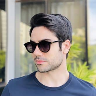 safine com br oculos 2 em 1 clip on masculino redondo preto e tartaruga vinicius 8