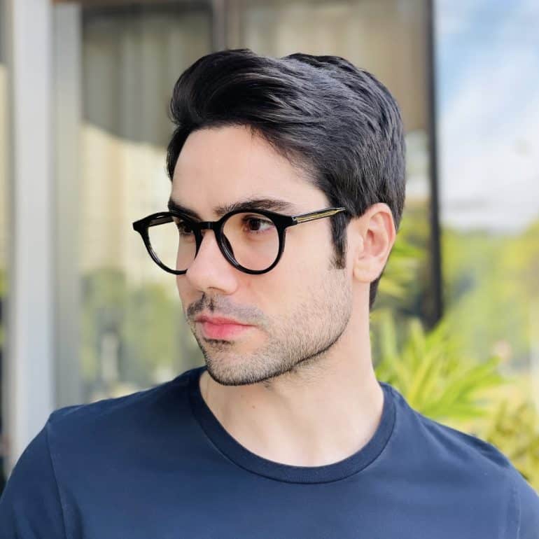 safine com br oculos 2 em 1 clip on masculino redondo preto vinicius 5