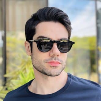 safine com br oculos 2 em 1 clip on masculino redondo preto vinicius 6