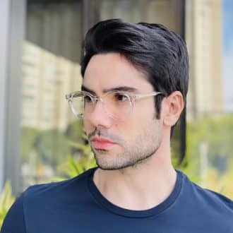 safine com br oculos 2 em 1 clip on masculino redondo transparente vinicius 5