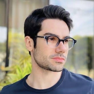 safine com br oculos de grau masculino redondo azul denis 2 0 1