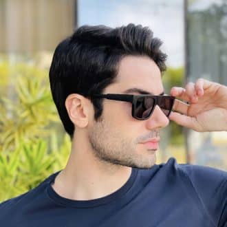 safine com br oculos de sol masculino retangular preto gael 2