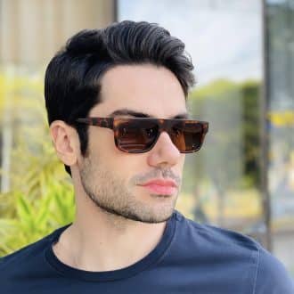 safine com br oculos de sol masculino retangular tartaruga gael 3