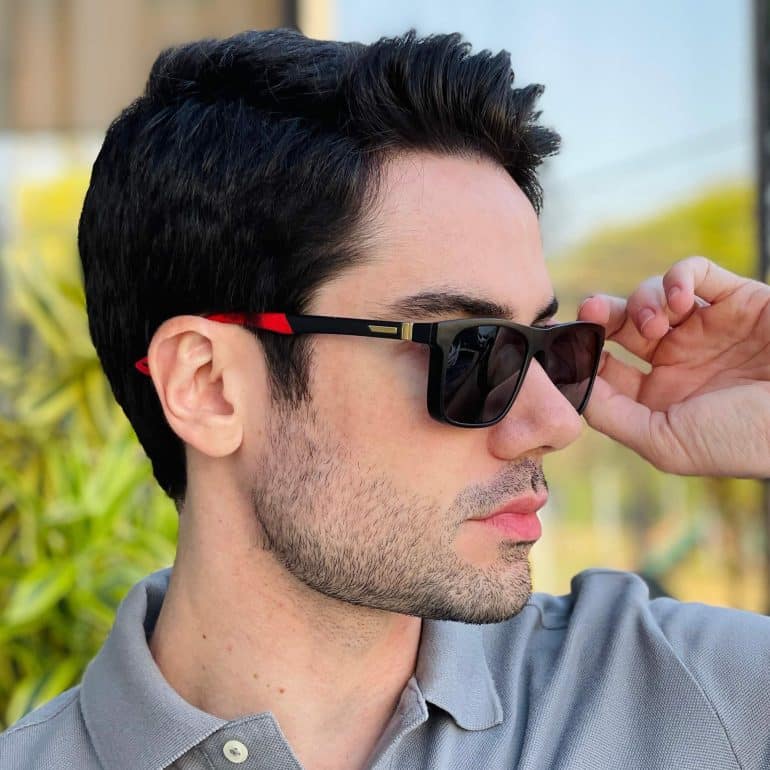 safine com br oculos 2 em 1 clip on masculino quadrado preto rodrigo 2 0 5