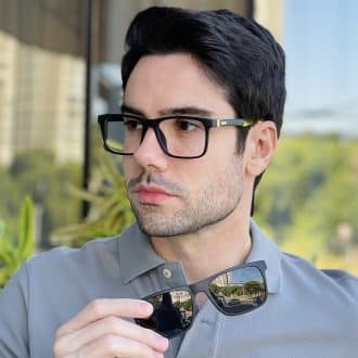 safine com br oculos 2 em 1 clip on masculino quadrado preto rodrigo 4