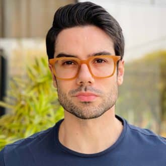 safine com br oculos 2 em 1 clip on masculino quadrado marrom fosco lucas 3