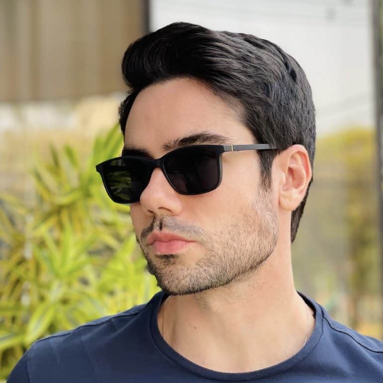 safine com br oculos 2 em 1 clip on masculino quadrado preto henry 8