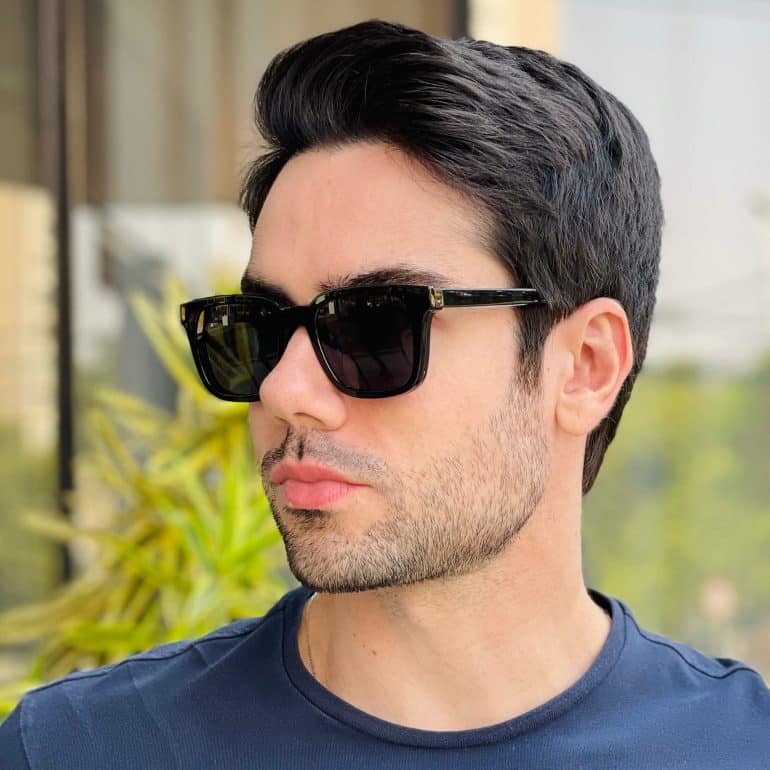 safine com br oculos 2 em 1 clip on masculino quadrado preto lucas 4