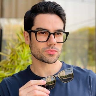 safine com br oculos 2 em 1 clip on masculino quadrado preto lucas 5