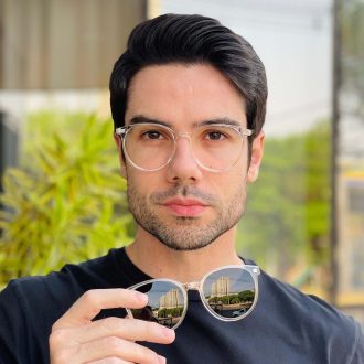 safine com br oculos 2 em 1 clip on masculino redondo transparente oliver 4