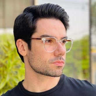 safine com br oculos 2 em 1 clip on masculino redondo transparente oliver 8