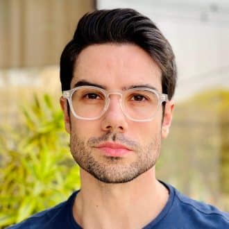 safine com br oculos de grau masculino quadrado fosco gabriel 1