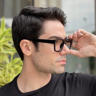 safine com br oculos de grau masculino retangular preto murilo 2 0 1