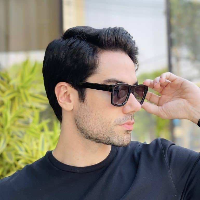 safine com br oculos de sol masculino quadrado preto murilo 2