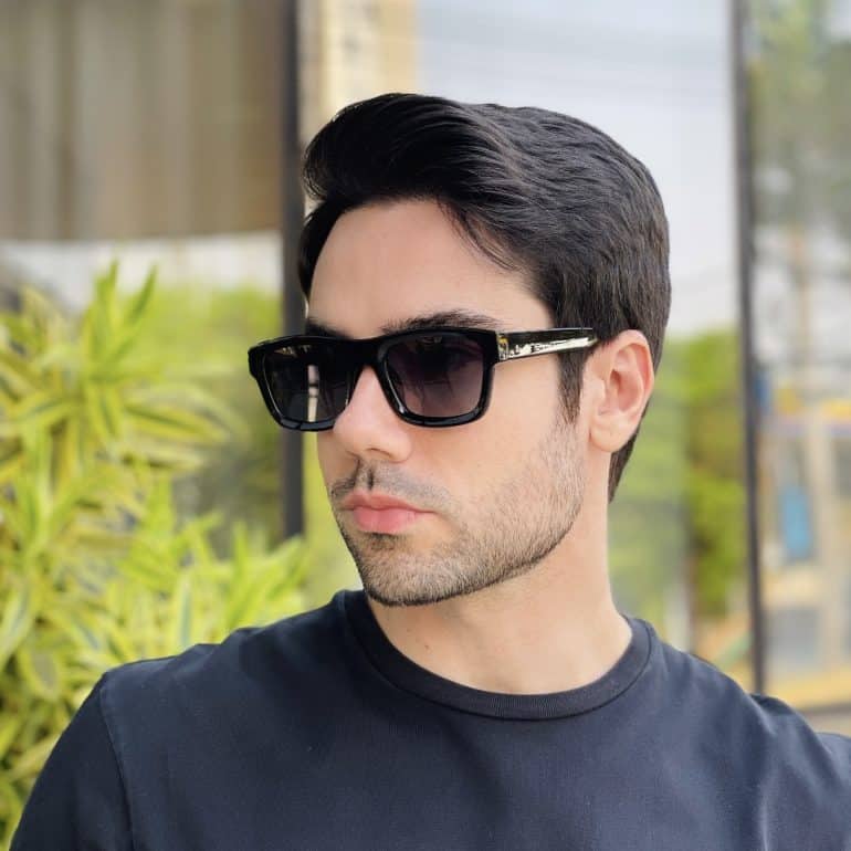 safine com br oculos de sol masculino quadrado preto murilo 3