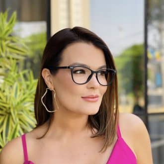 safine com br oculos feminino 2 em 1 clip on gatinho azul brenda 5