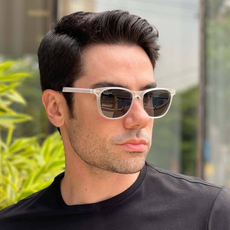 safine com br oculos 2 em 1 clip on masculino quadrado transparente fred 4