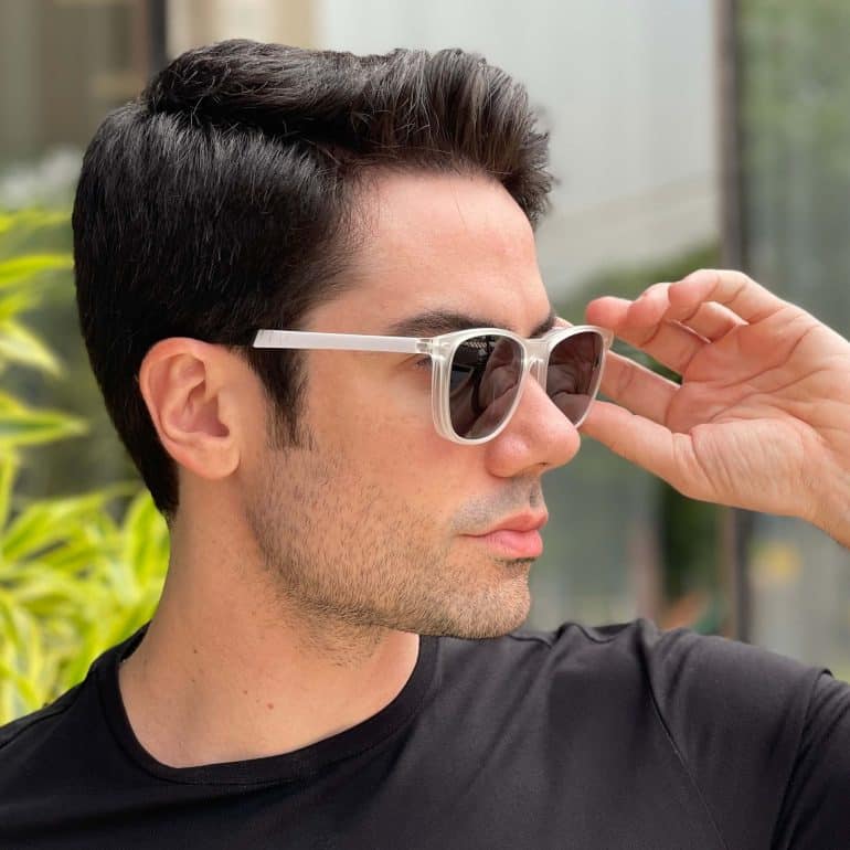 safine com br oculos 2 em 1 clip on masculino quadrado transparente fred 7