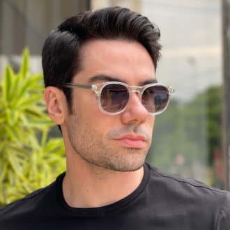 safine com br oculos 2 em 1 clip on masculino redondo transparente caua 9