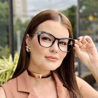 safine com br oculos de grau feminino gatinho preto laisa 2 0