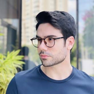 safine com br oculos de grau masculino redondo tartaruga caio 2 0 3