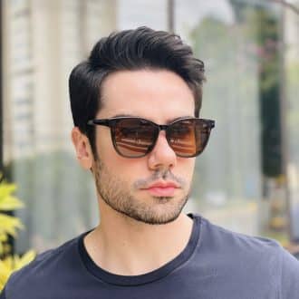 safine com br oculos 2 em 1 clip on masculino quadrado marrom estevao 6