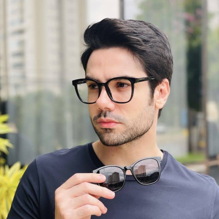 safine com br oculos 2 em 1 clip on masculino quadrado preto estevao 2