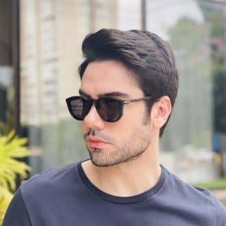 safine com br oculos 2 em 1 clip on masculino quadrado preto fosco thales 8