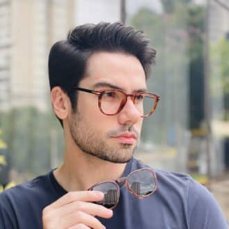 safine com br oculos 2 em 1 clip on masculino quadrado tartaruga thales 1