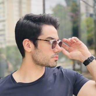 safine com br oculos 2 em 1 clip on masculino quadrado transparente thales 7