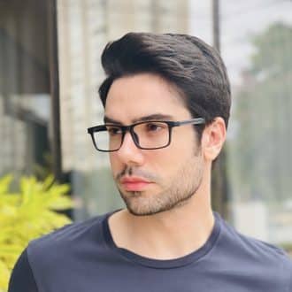 safine com br oculos 2 em 1 clip on masculino retangular preto roni 5