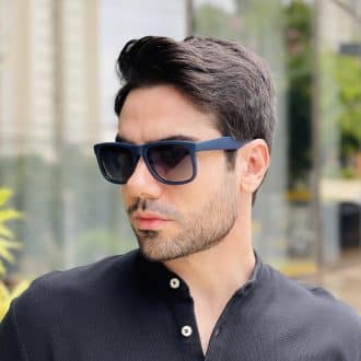 safine com br oculos de sol masculino quadrado azul matheo 3