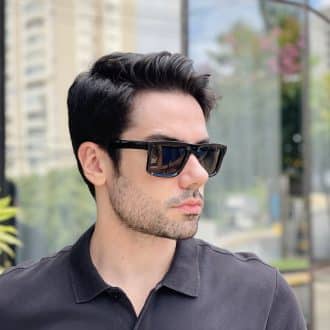 safine com br oculos de sol masculino quadrado preto benicio 2