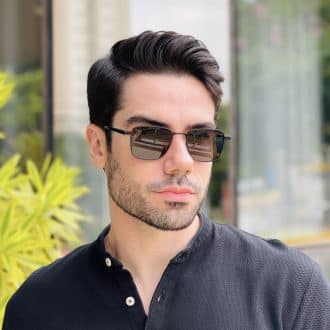 safine com br oculos de sol masculino quadrado preto guilherme