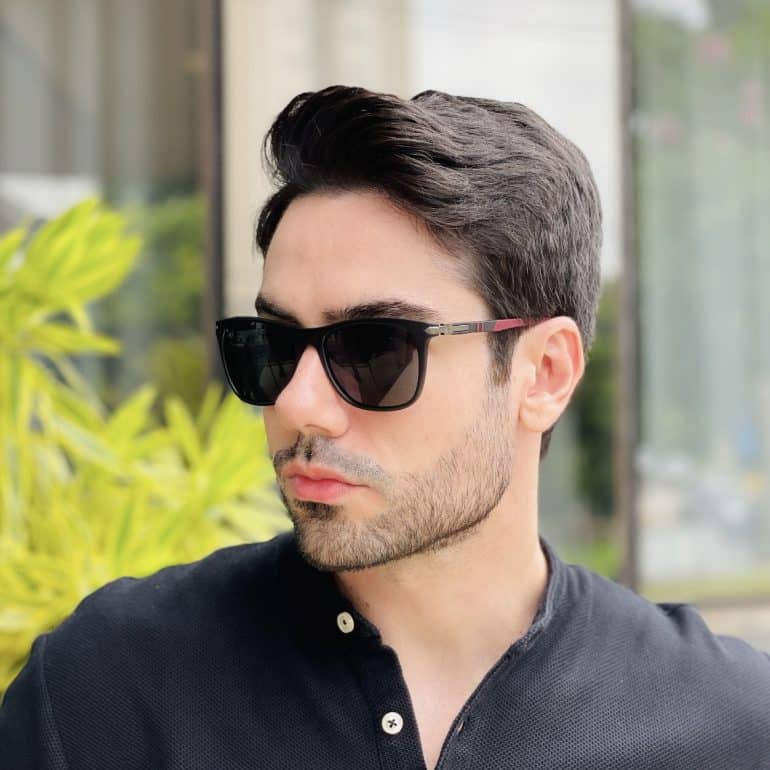 safine com br oculos de sol masculino quadrado preto nathan 3