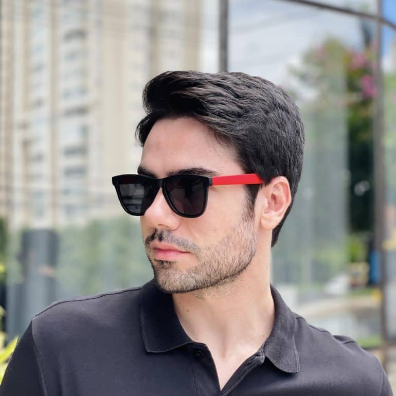 safine com br oculos de sol masculino quadrado preto samuel 2 0 3