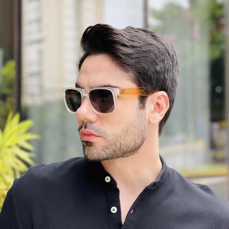 safine com br oculos de sol masculino quadrado transparente matheo 3