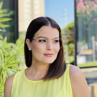 safine com br oculos 2 em 1 clip on hexagonal dourado amanda 2 0 4