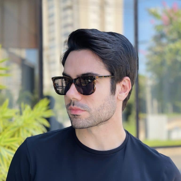 safine com br oculos 2 em 1 clip on masculino quadrado tartaruga mateus 8