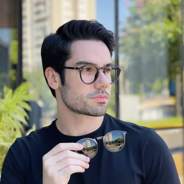 safine com br oculos 2 em 1 clip on masculino redondo cinza gabriel 1